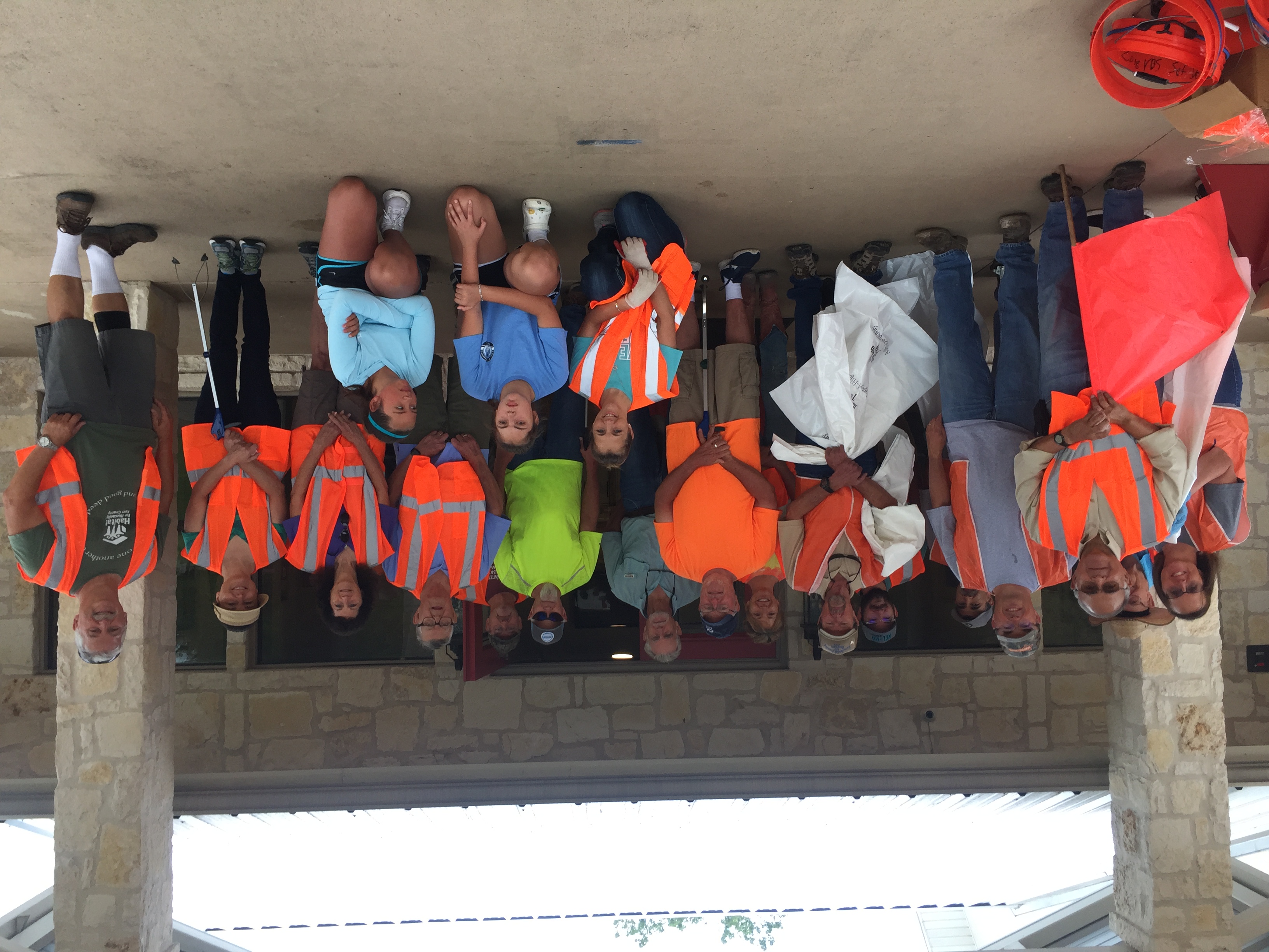 The Hosanna Lutheran Adopt-a-Highway team